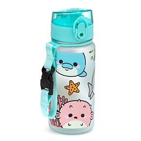 Adoramals Sealife Meerestiere Kinder Pop-Top Wasserflasche 350ml 