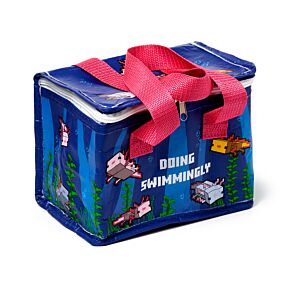 RPET Kühltasche & Lunchbox Minecraft Axolotl