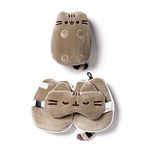 Relaxeazzz Plüsch Pusheen Reisekissen & Augenmaske