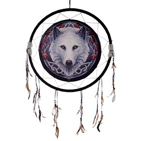 Lisa Parker Beschützer der Herbste Wolf Traumfänger 60cm