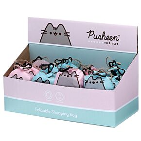 Faltbare wiederverwendbare Einkaufstasche - Pusheen die Katze