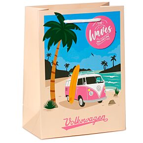 Volkswagen Bulli VW T1 Waves Gift Bag - (M)