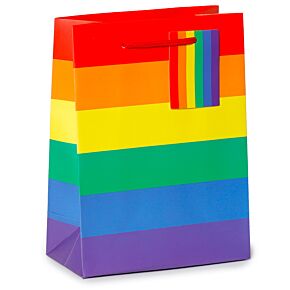 Somewhere Regenbogen Geschenktasche - (M)