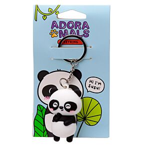 Susu der Panda Adoramals 3D PVC Schlüsselanhänger