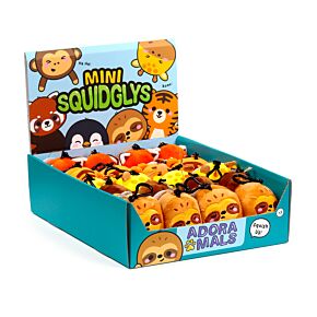 Squidglys Adoramals Zoo Plüsch Schlüsselanhänger