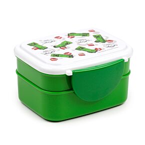 Minecraft Creeper & TNT Clip-Verschluss Stapelbare Bento Lunch Box mit Besteck