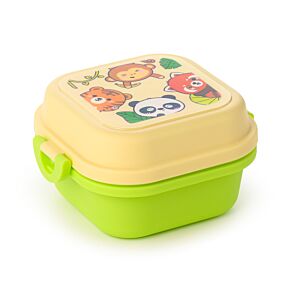 Adoramals Wild Wildtiere Clip-Verschluss Stapelbare Bento Lunch Box