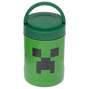 Minecraft Creeper Thermo Speisegefäß / Brotzeittopf 500ml