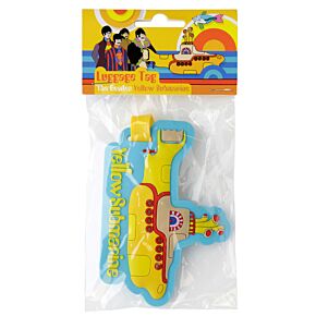 Yellow Submarine PVC Gepäckanhänger