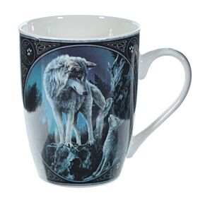 Lisa Parker Spirit Wolf Design Tasse aus Porzellan