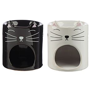 Feline Fine Katze Duftlampe aus Keramik