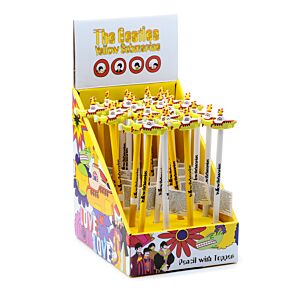 The Beatles Yellow Submarine Bleistift mit PVC Topper