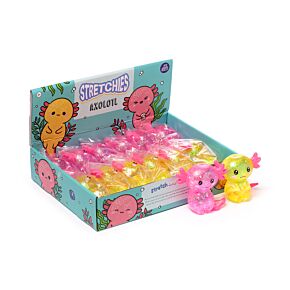 Quetschbares Glitzer Axolotl Stress-Spielzeug