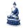 Weißer & Blauer Thai Buddha Lotos