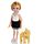 Sally Dress Up Puppe mit Hund und Zubehör