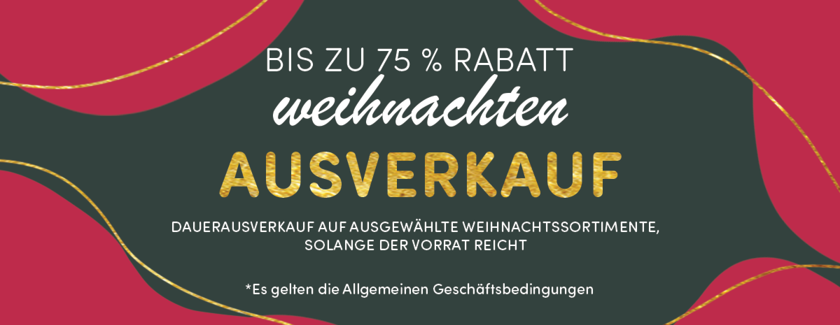 Weihnachtsausverkauf