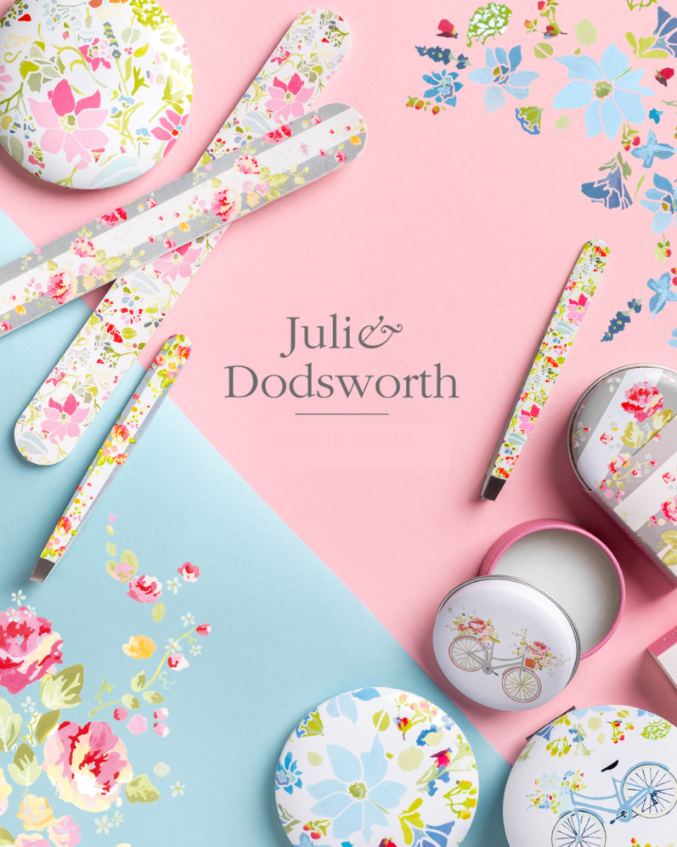  Julie Dodsworth's licensed range 